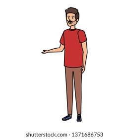 young man avatar character