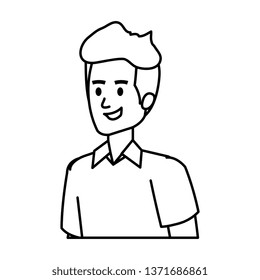 young man avatar character