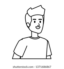 young man avatar character