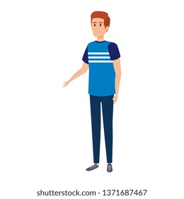 young man avatar character