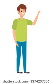 young man avatar character