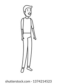 young man avatar character
