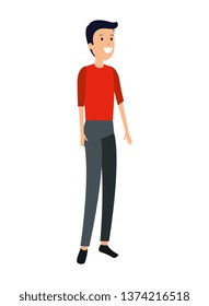 young man avatar character