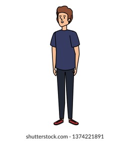 young man avatar character