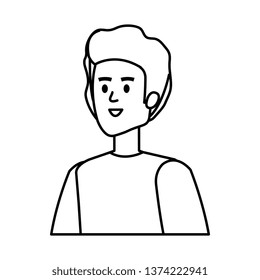 young man avatar character