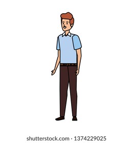 young man avatar character