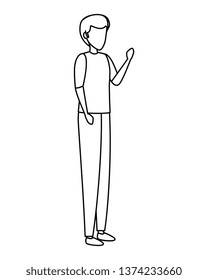 young man avatar character