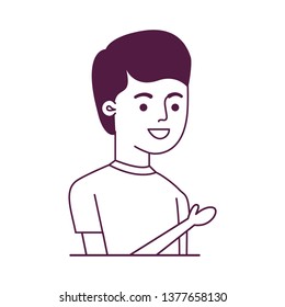 young man avatar character