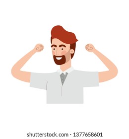 young man avatar character