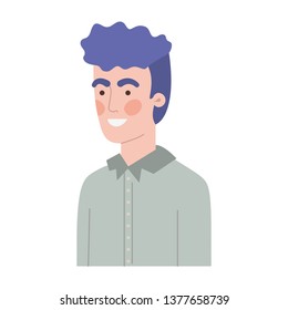 young man avatar character