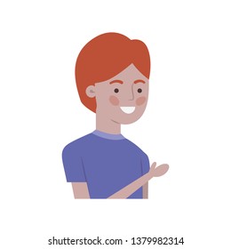 young man avatar character