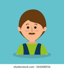 young man avatar character