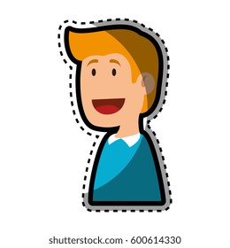 young man avatar character