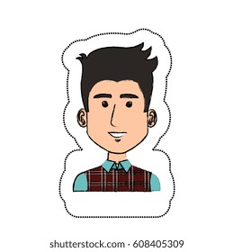 young man avatar character