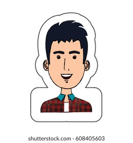 young man avatar character
