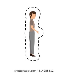 young man avatar character