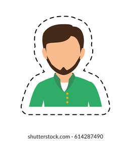 young man avatar character