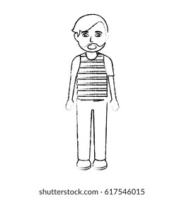young man avatar character