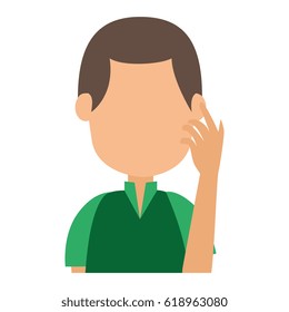 young man avatar character