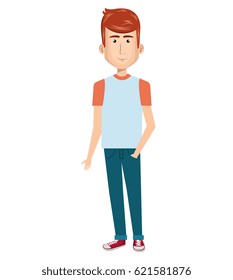 young man avatar character