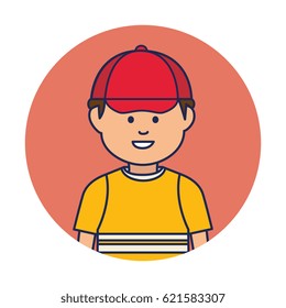 young man avatar character
