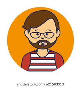 young man avatar character