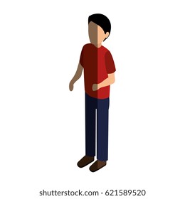 young man avatar character
