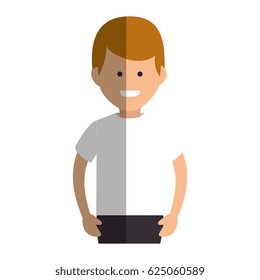young man avatar character