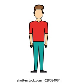 young man avatar character
