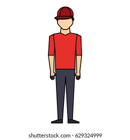 young man avatar character