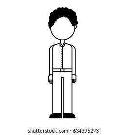young man avatar character