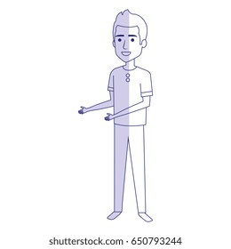 young man avatar character