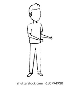 young man avatar character