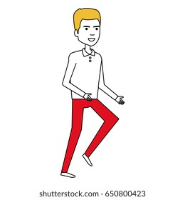 young man avatar character