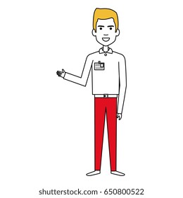young man avatar character
