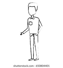 young man avatar character
