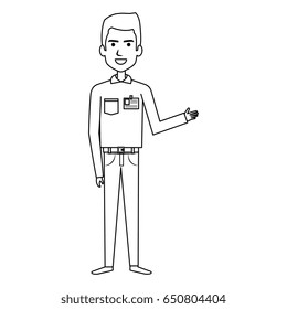 young man avatar character