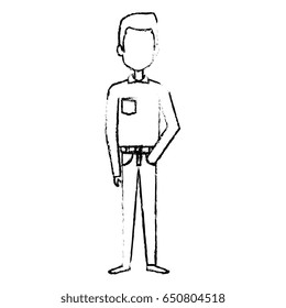 young man avatar character