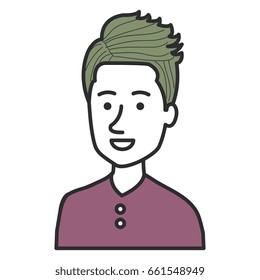 young man avatar character