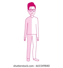young man avatar character