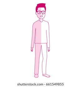 young man avatar character