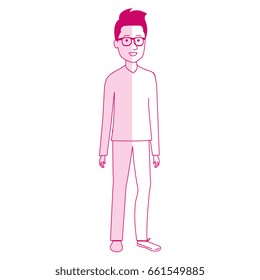 young man avatar character