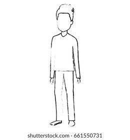 young man avatar character