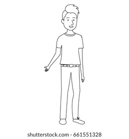 young man avatar character