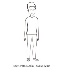 young man avatar character