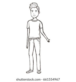 young man avatar character