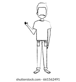 young man avatar character