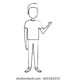 young man avatar character