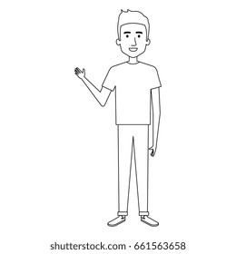 young man avatar character