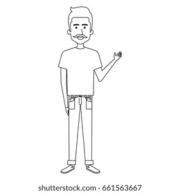 young man avatar character